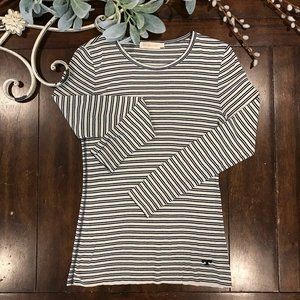 Tory Burch Stripe Long Sleeve Shirt